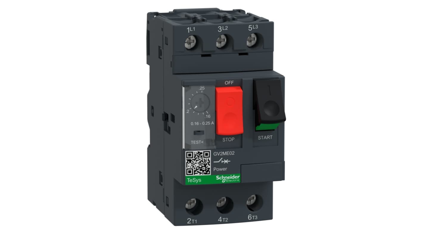 Schneider Electric GV2ME02 Motor-circuit breaker .16-.25 A