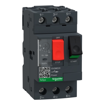 Schneider Electric GV2ME20 Motor Cir Breaker 13–18 A