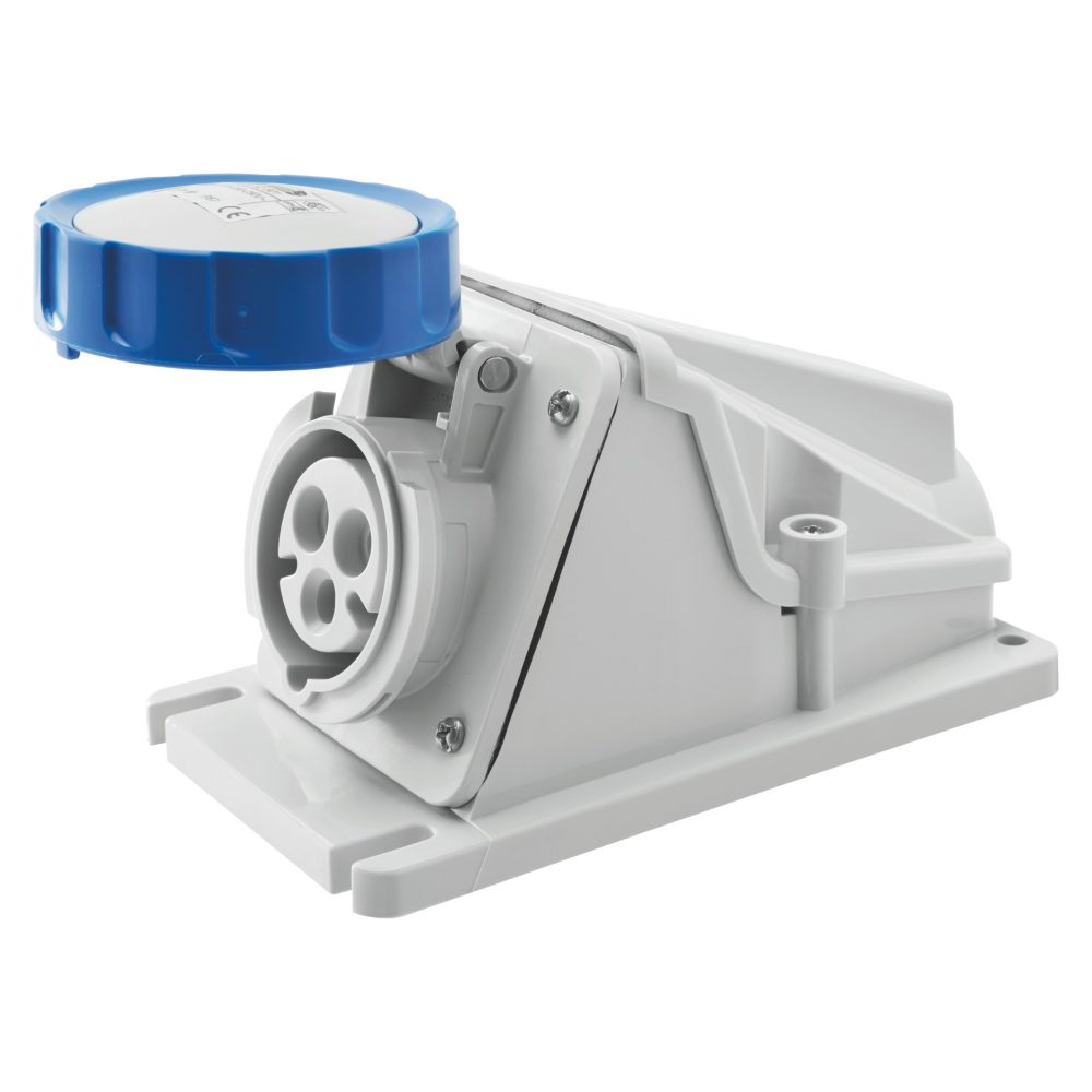 Gewiss 16 A 3 Pin Wall Scket IP67