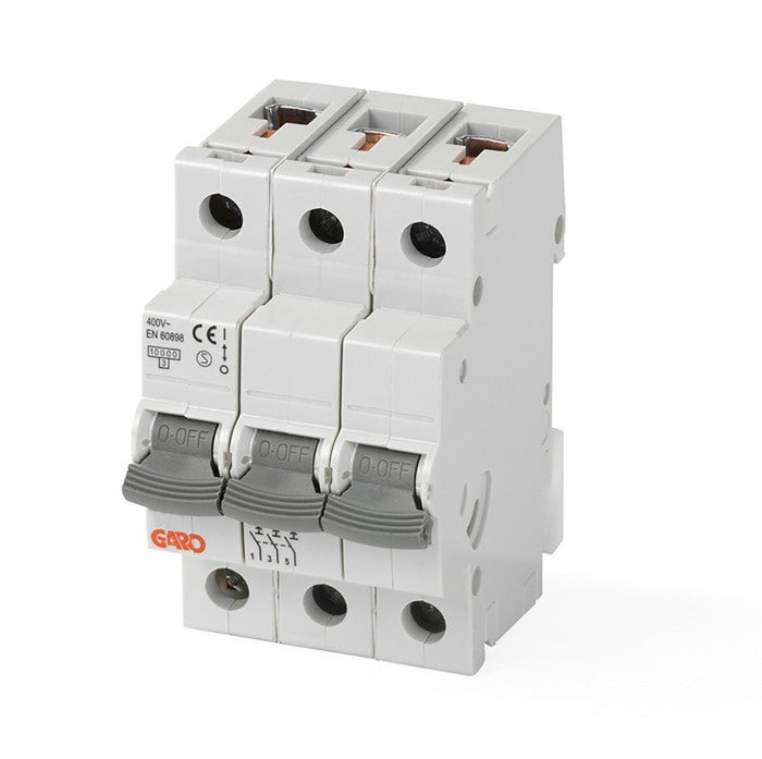 Garo MCBGSC320B 20 A three-phase B-curve MCB
