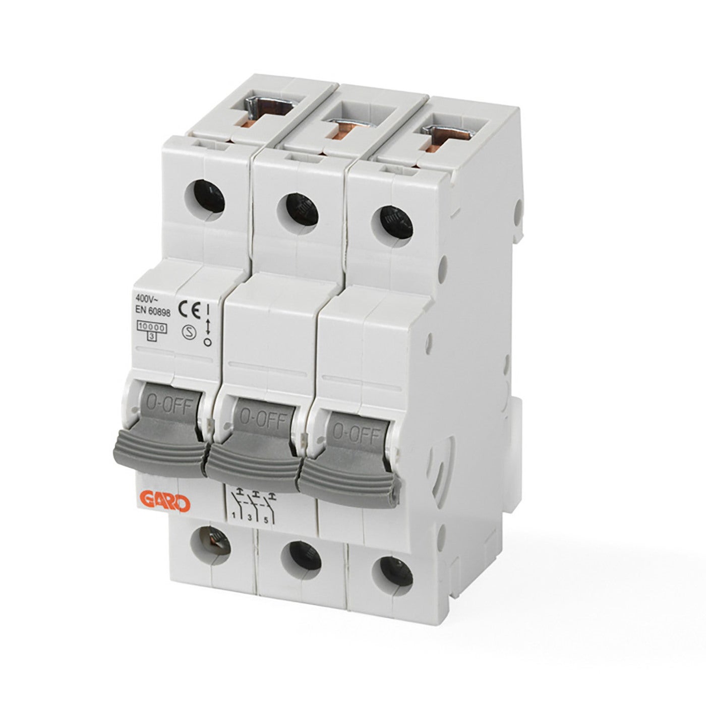 Garo MCBGSC340 40 A three-pole MCB c curve