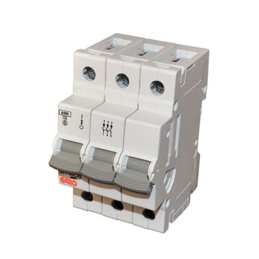 Garo MCBGRC350 50 A three-pole MCB c curve