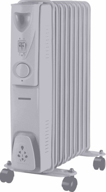 Oil filled radiator 2 kW