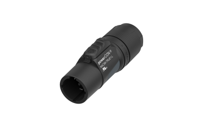 Straight-Through Flexible-Cable Connector