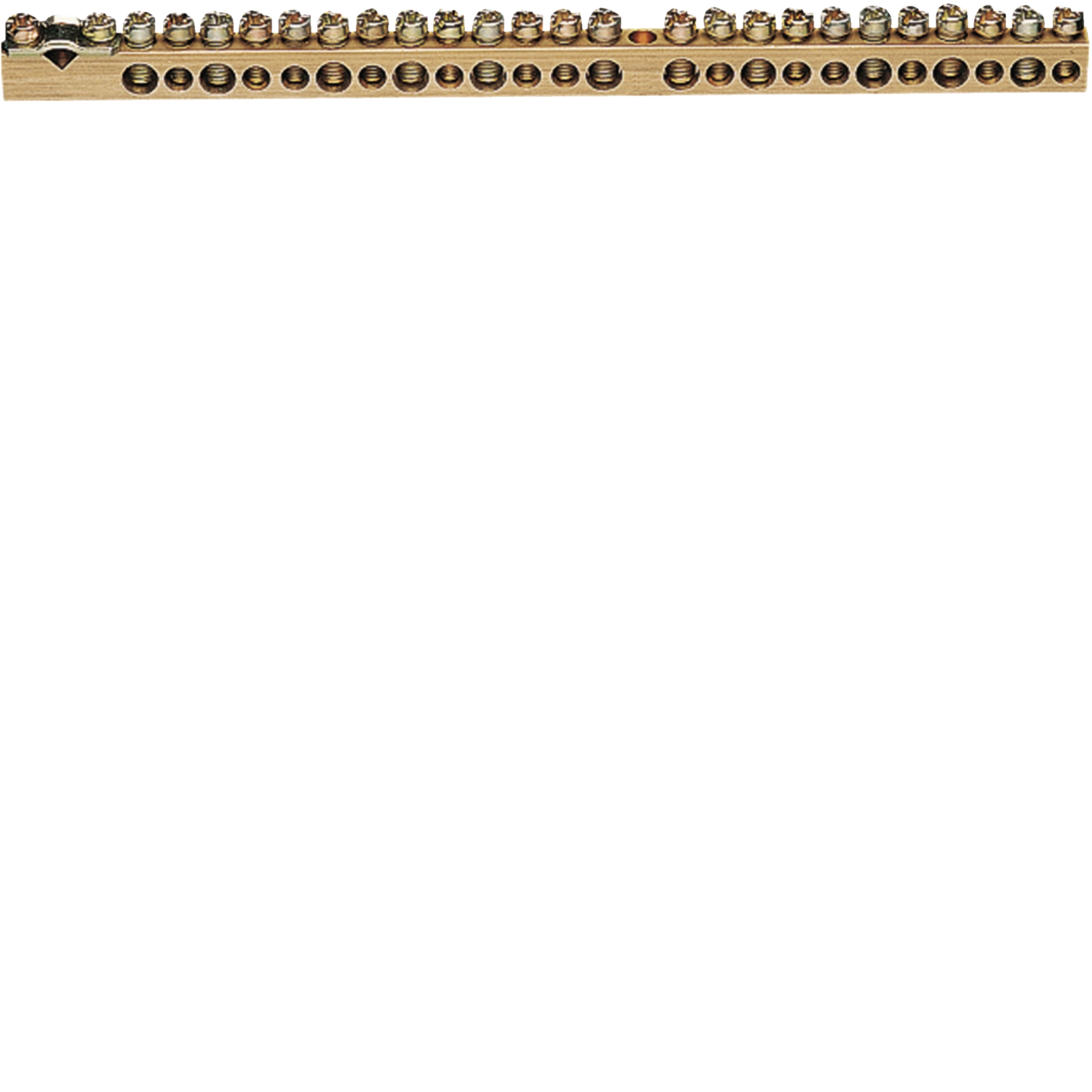 Hager Spacious brass terminal block