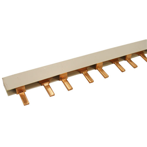 Garo 10 mm² double-pole pin busbar, 63 A, 1 m