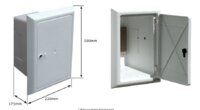 Recessed telecom cable box