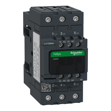 Schneider Electric Auxiliary contact block, 65 A, DIN rail