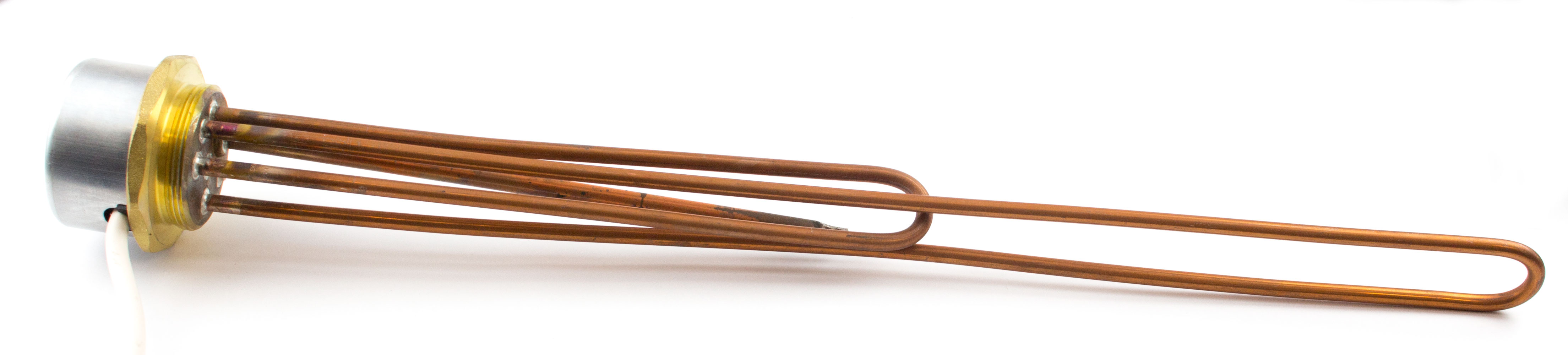 27 in long-life dual immersion heater, 240 V