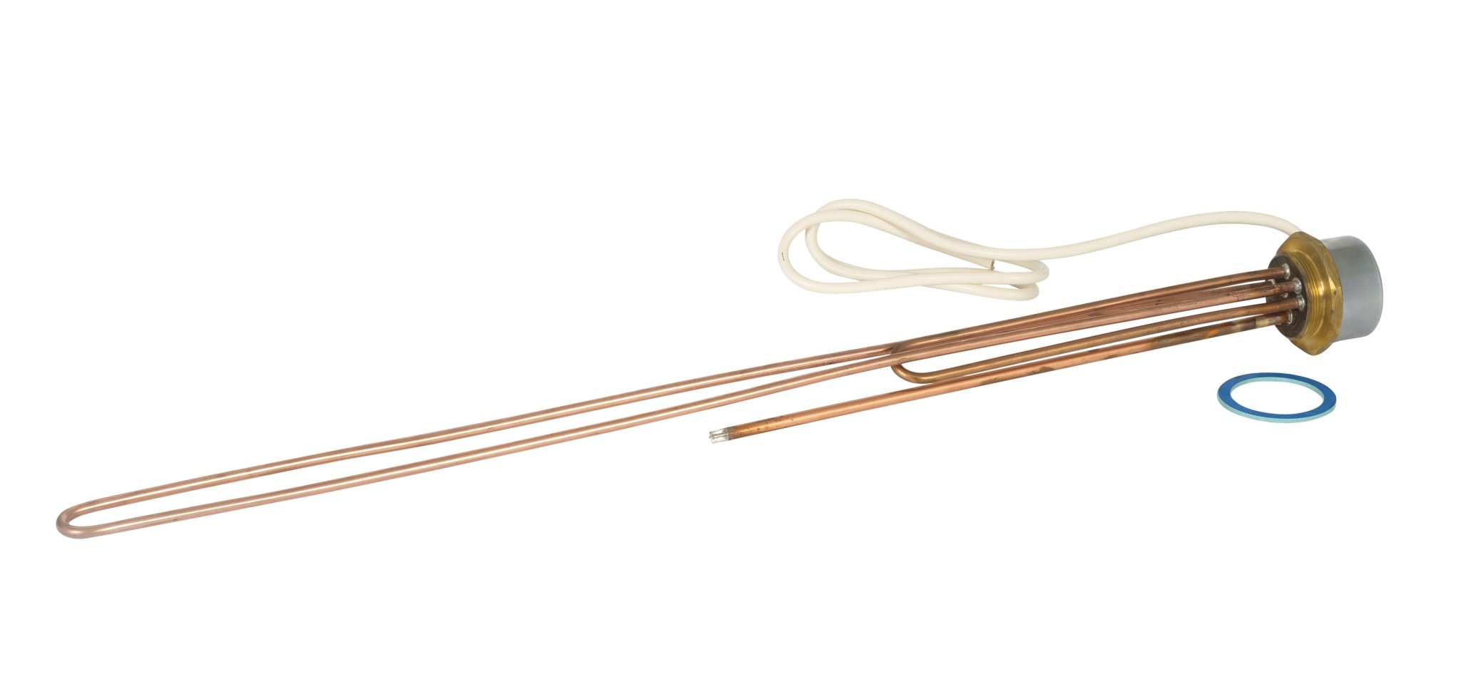 36 in long-life dual immersion heater, 240 V