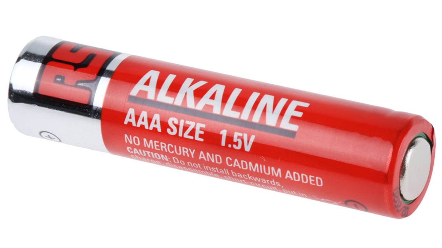 Alkaline Battery, AAA, 1.5 V