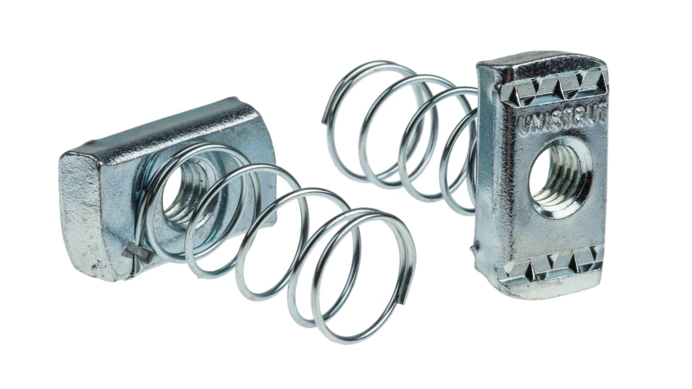 Unistrut PNL10 M10 long-spring channel nut