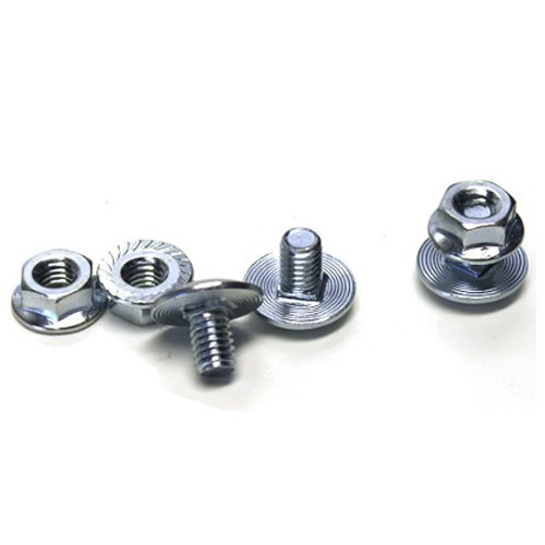 M6 × 12 mm bolt and nut