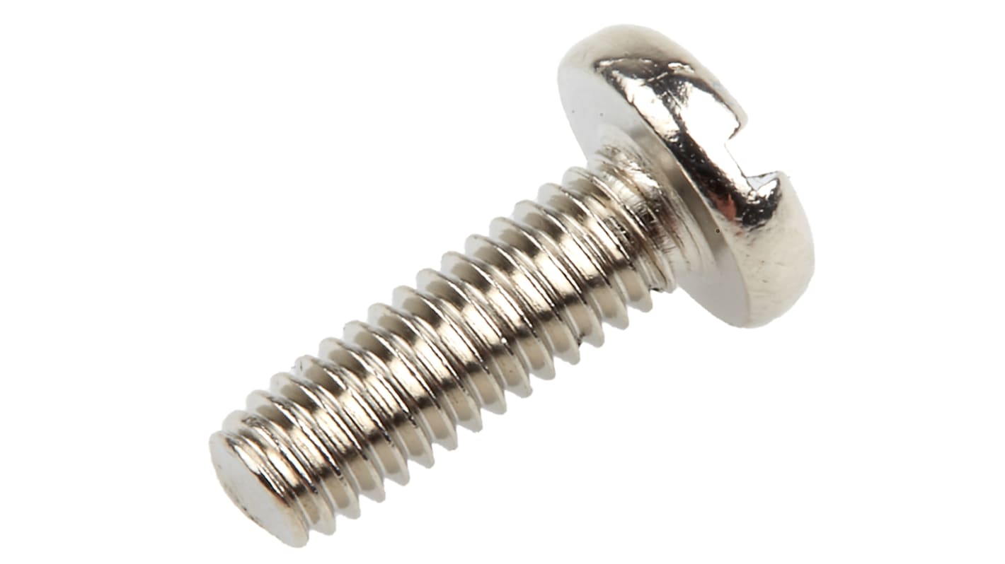 Brass M4 pan head screw