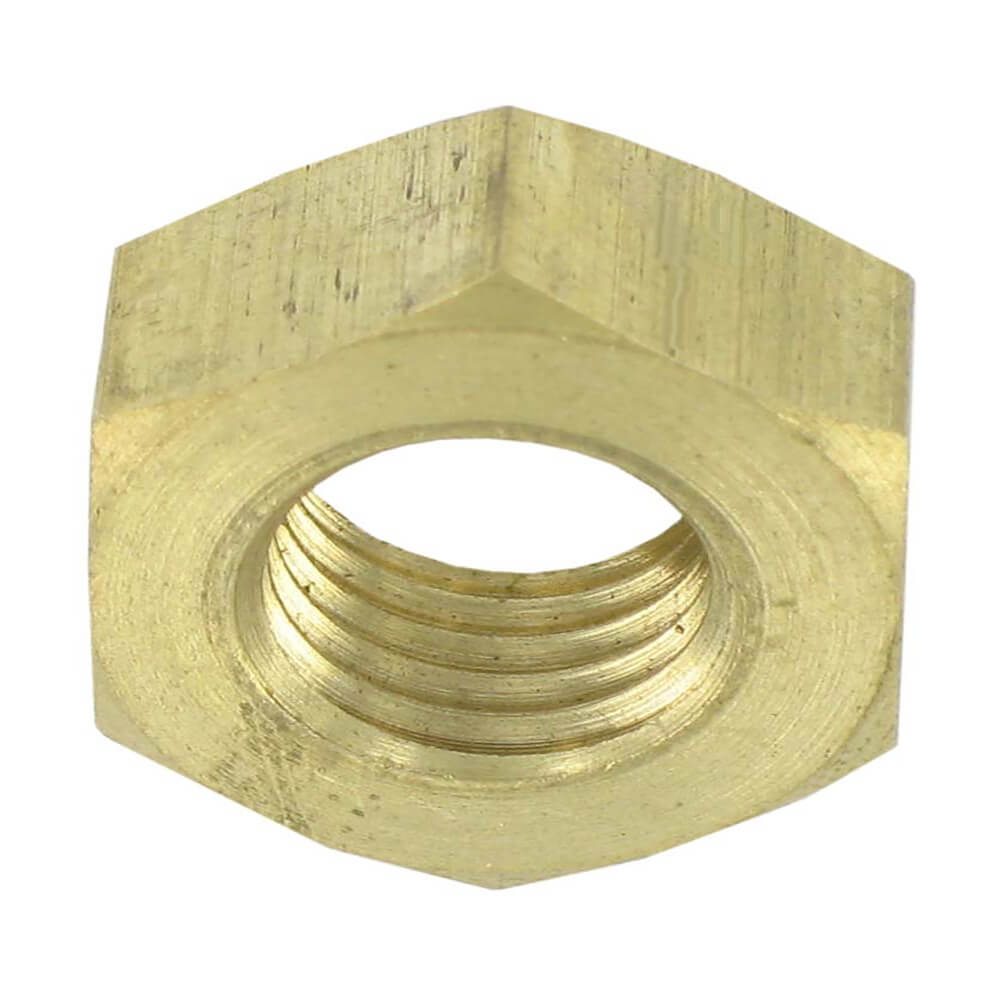 M4 full hex nut, steel, bright zinc, DIN 934