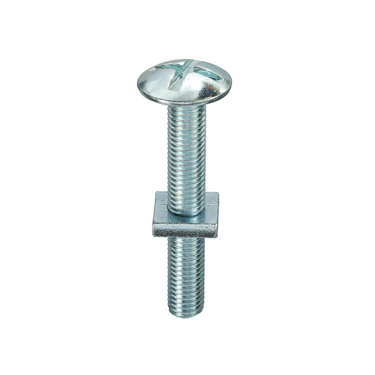 M6 × 80 mm galvanised bolts + nuts