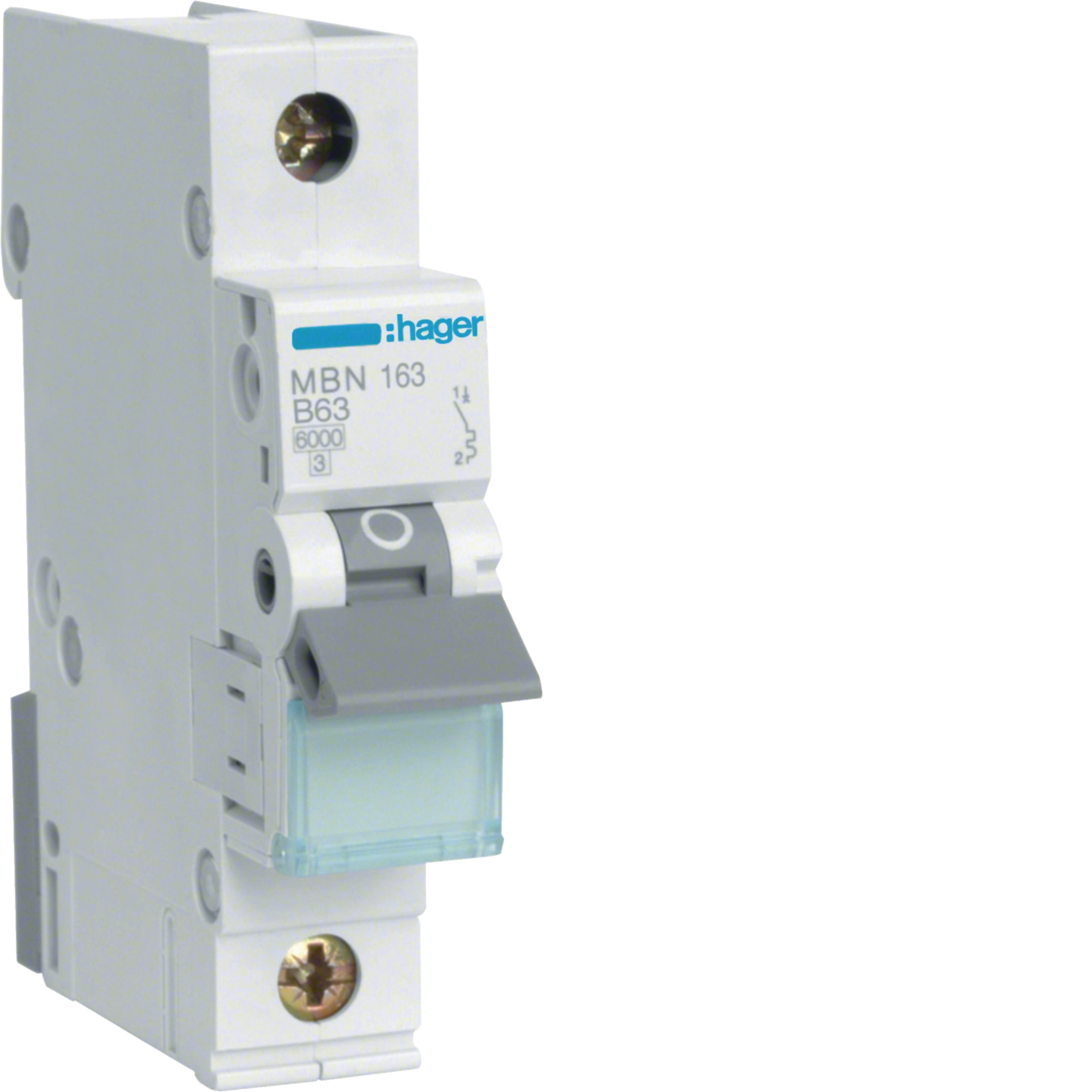 Hager 63 A MCB 10k