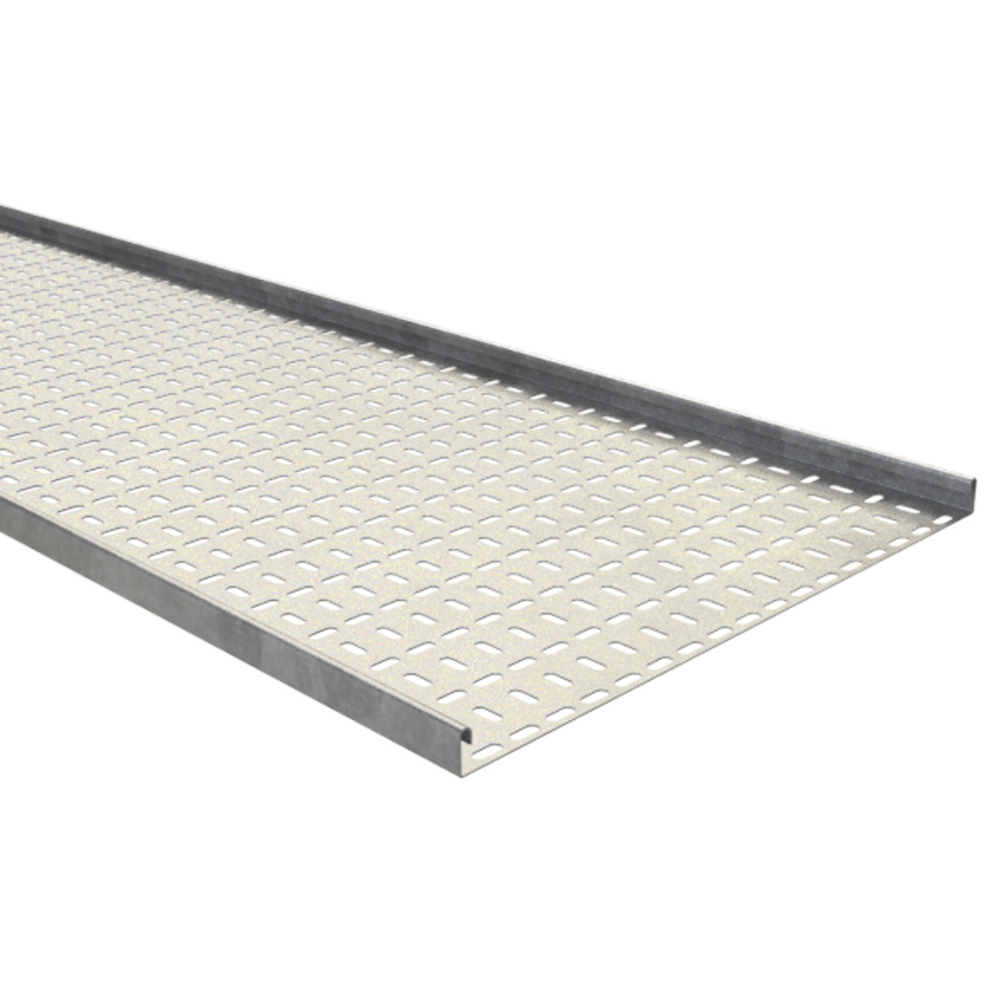 Medium-duty cable tray, 100 mm