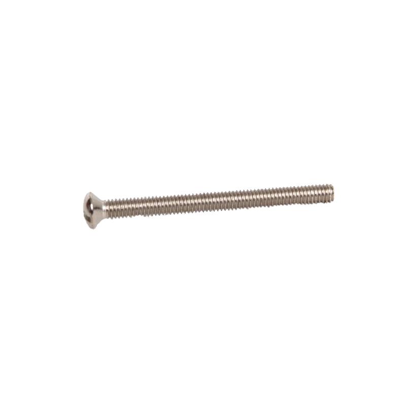 M3.5 × 50 mm nickel-plated brass screw