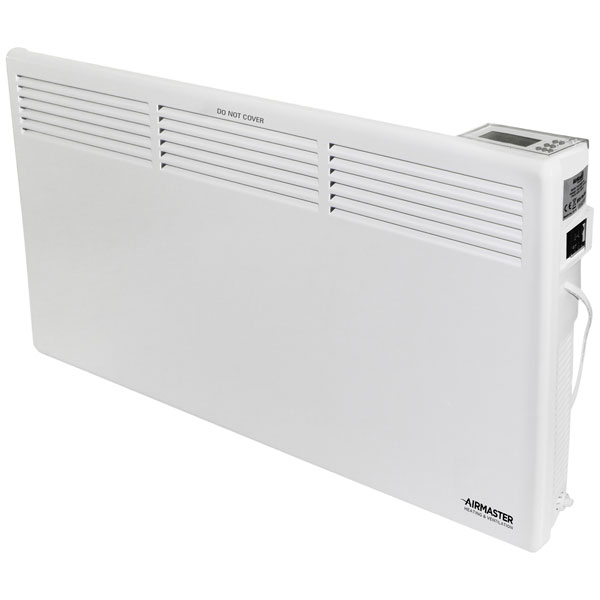 AirMaster PH2TIM/LCDN 2 kW panel heater with digital thermostat, IP24