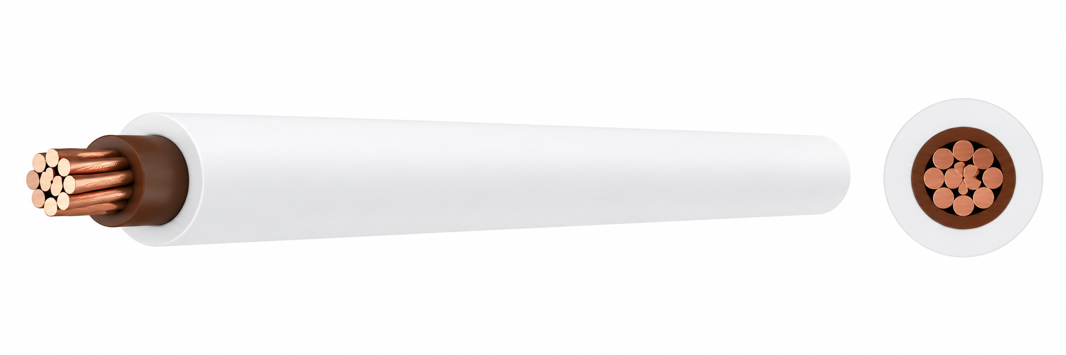 1.5 mm² LSZH Double-Insulated Single-Core Cable — Brown