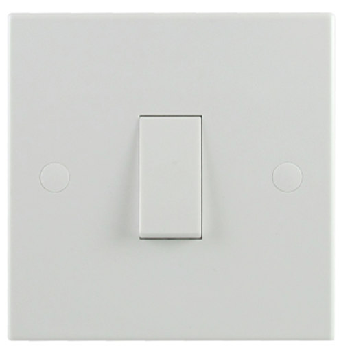 1-gang 2 W 10 A switch Quatro