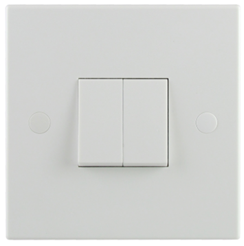 2-gang 2 W 10 A switch (Q