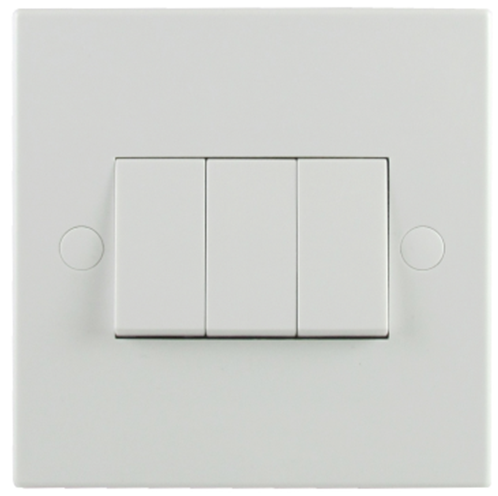 3 Gang 2 W Quatro switch