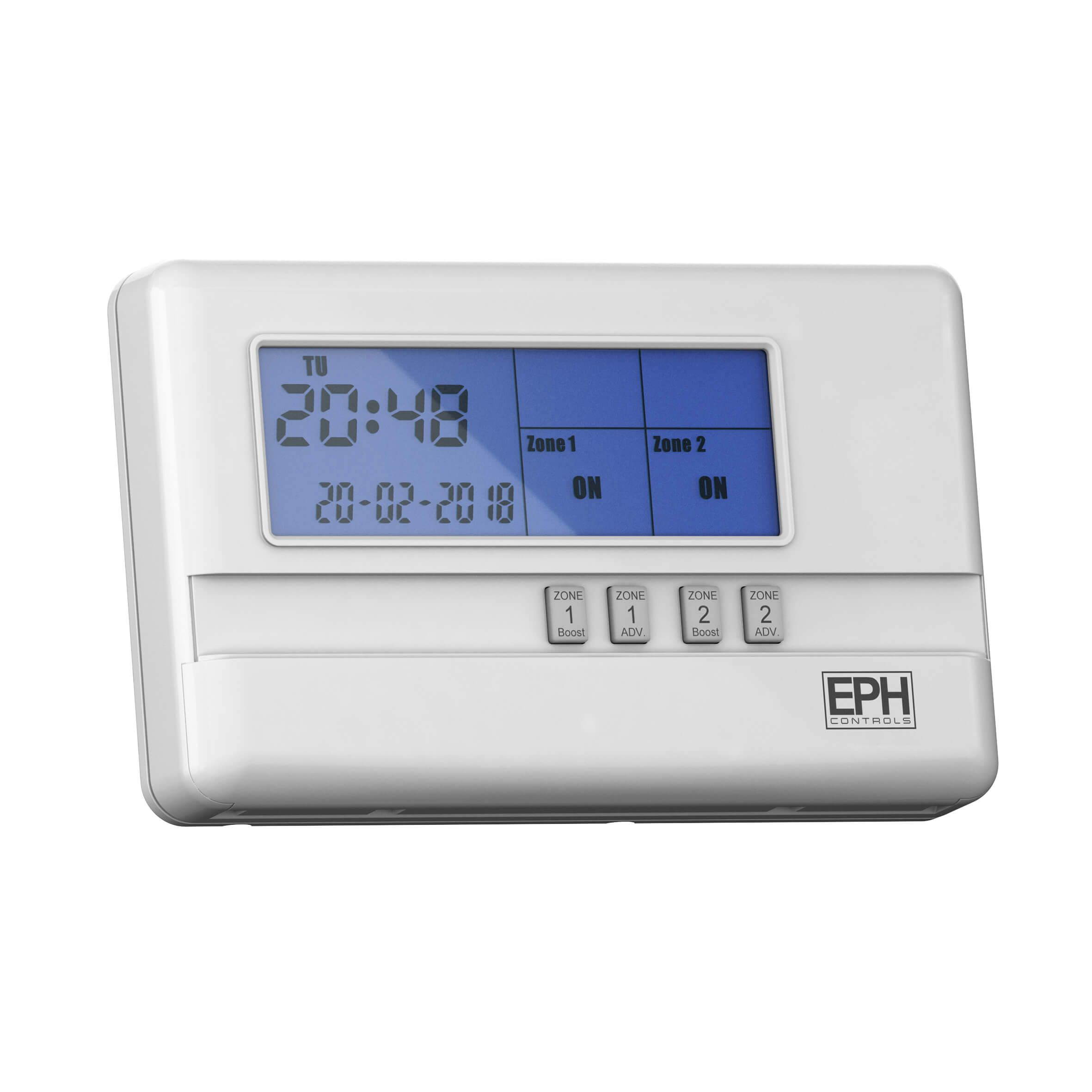 EPH Controls 2-zone, 7-day heating programmer