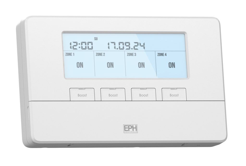 EPH Controls 4-zone heating programmer