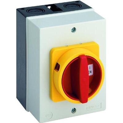 25 A 4-pole safety switch