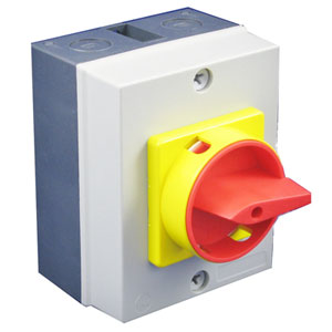 Garo 32 A 3-pole isolator, IP65