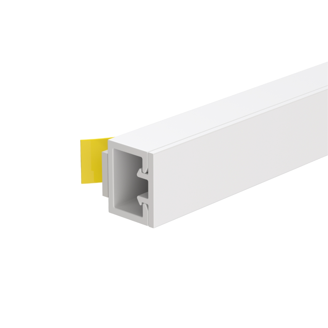 Marshall-Tufflex MMT00SFWH Self-fixing mini trunking, 10 mm, White, 3 m