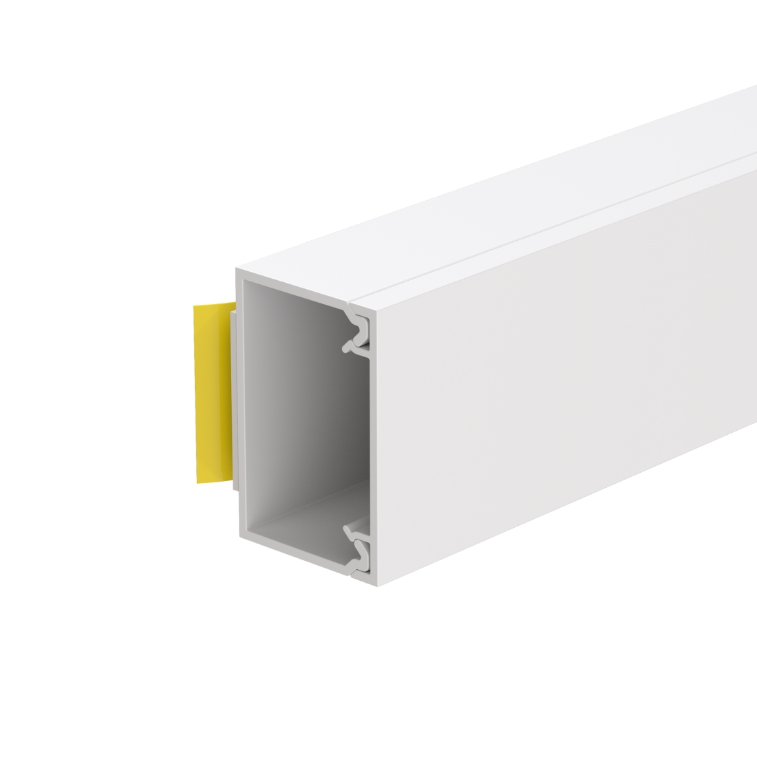 Marshall Tufflex MMT4SF PVC-U mini trunking, 25 mm, white, 3 m