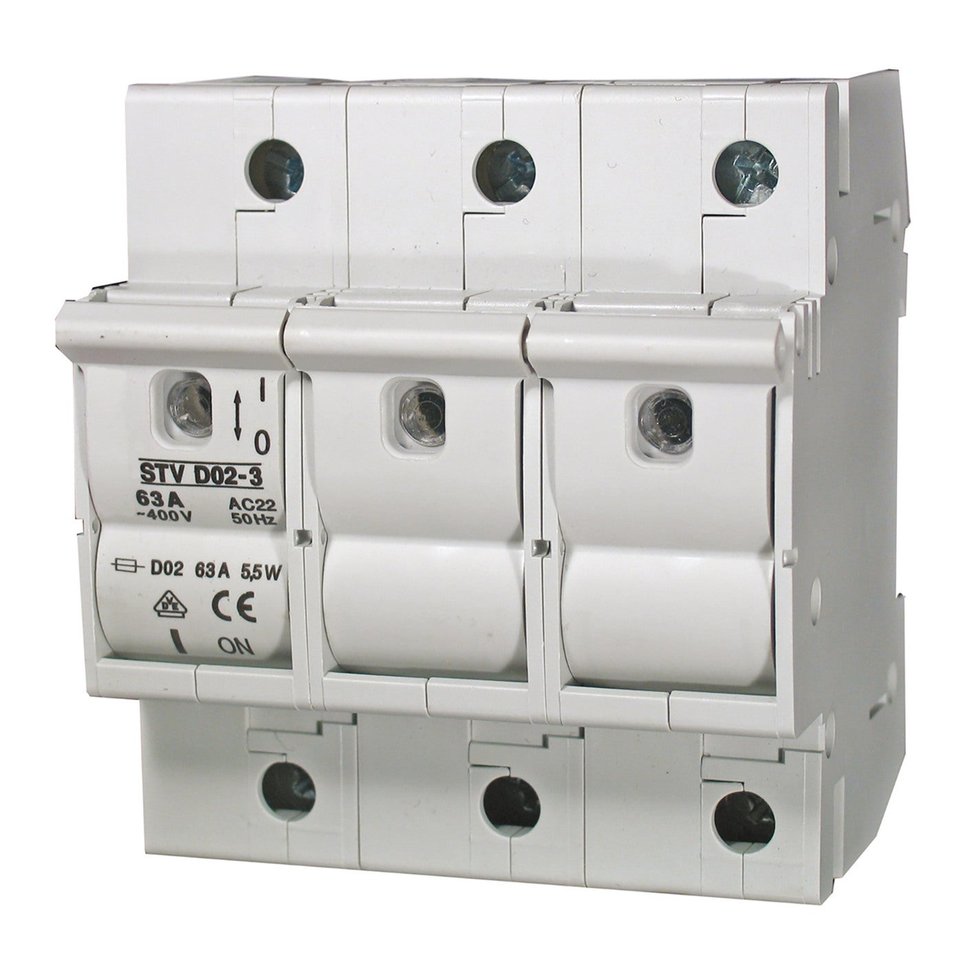 63 A three-pole neozed switch/fuse 400 V AC