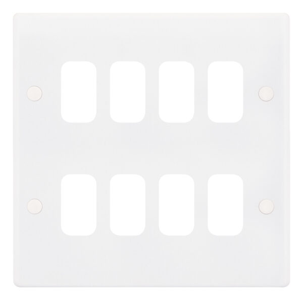 Selectric SGRID360-172 8 Gang Plate Smooth Selec