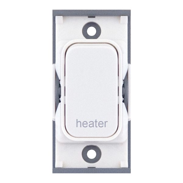 Selectric SGRID360-294 20 A double-pole heater switch module, 51 × 24 mm