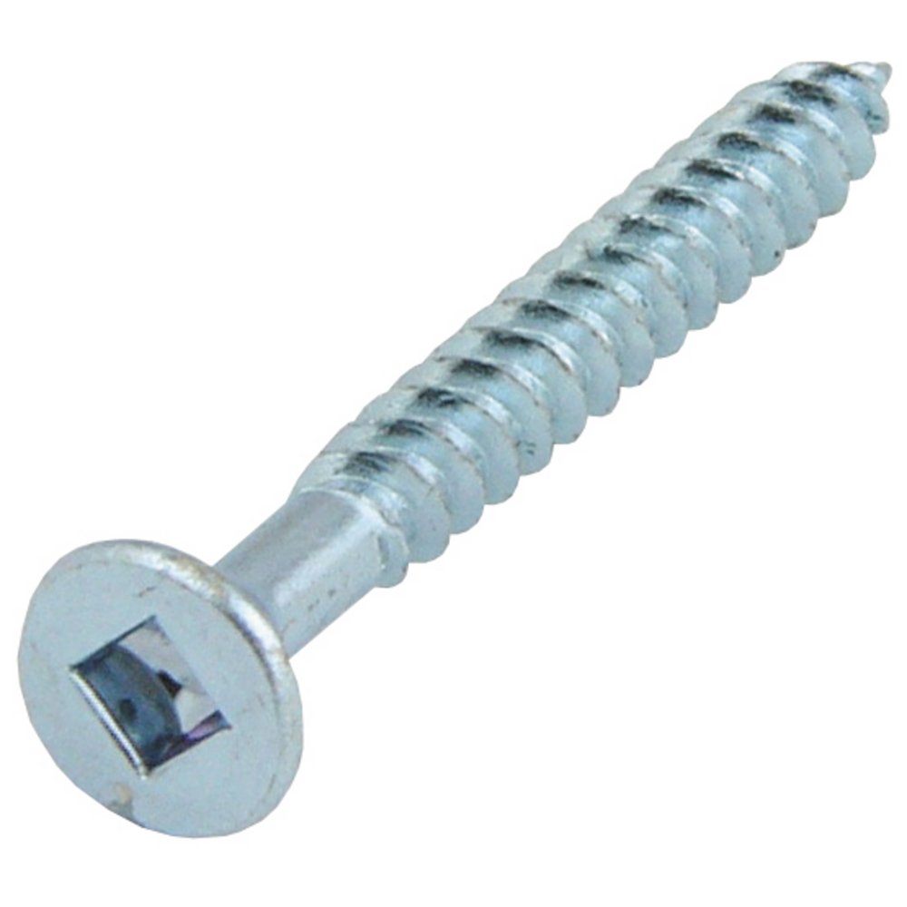 No.8 × 1½ in square-head screw