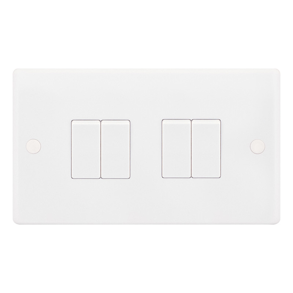 Selectric 4-gang 10 A switch Select