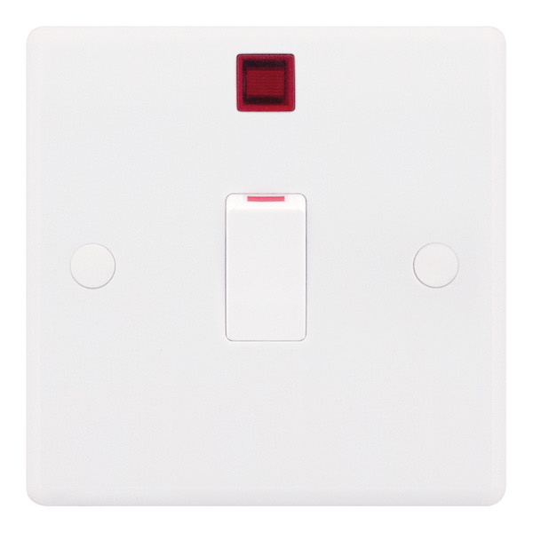 Selectric 20 A double-pole switch with neon Select