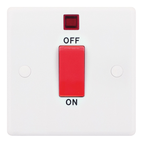Selectric 45 A 1-gang Cooker switch Selct