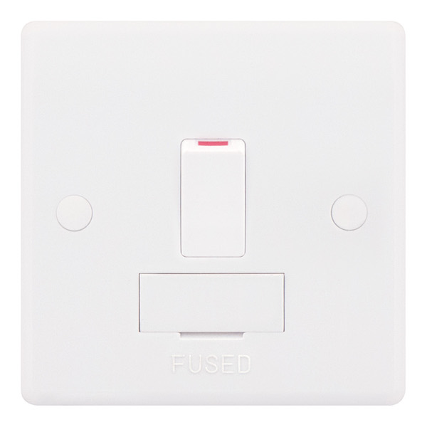 Selectric 13 A double-pole Fused switch Con Unit