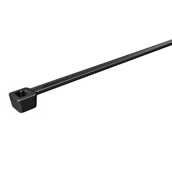 HellermannTyton T18R-BLK 100 × 2.5 mm black cable tie