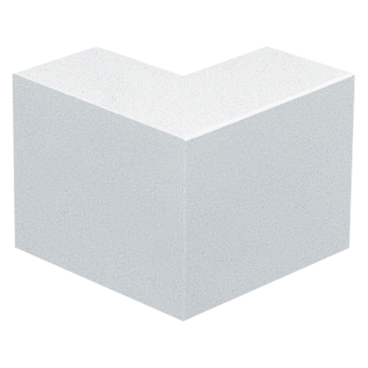 Marshall-Tufflex TEB4WH External bend, 25 mm, White