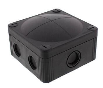 Wiska COMBI 407/5 junction box, 95 × 95 × 60 mm