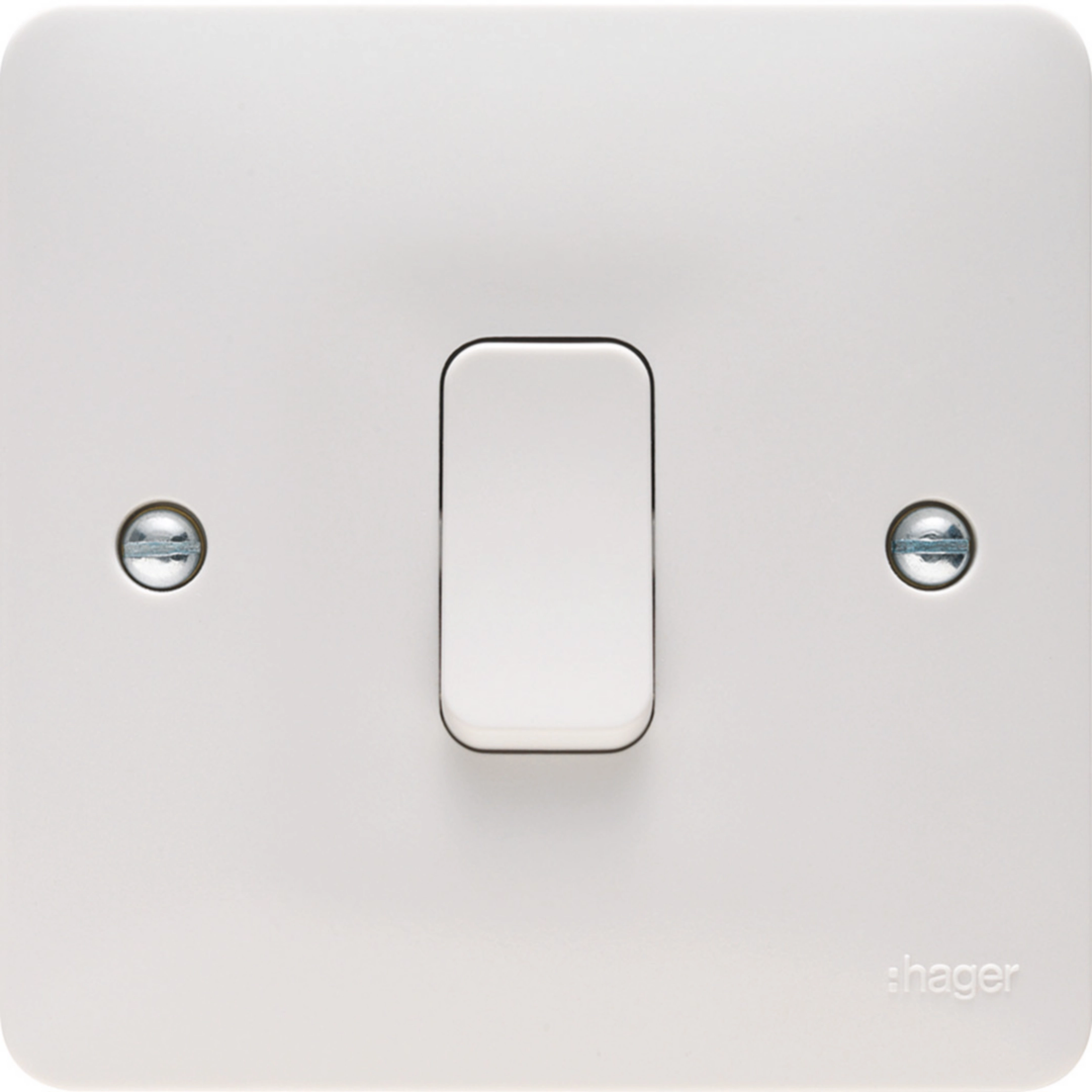 Hager 1-gang 2 W switch