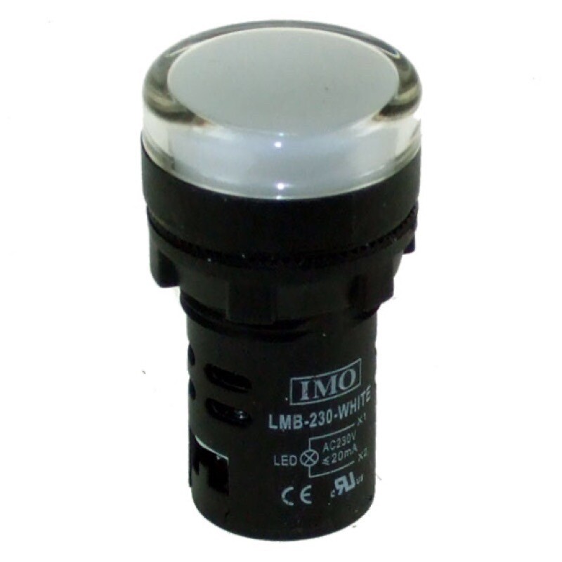 IMO LMB-230-WHITE white 230 V LED pilot light