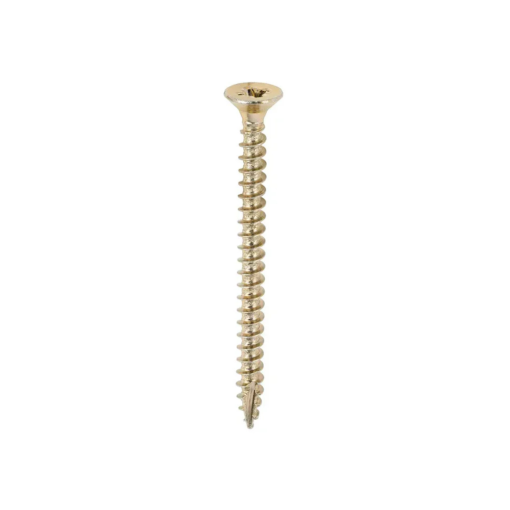 4 × 50 mm countersunk Pozi wood and chipboard screw, pack of 200