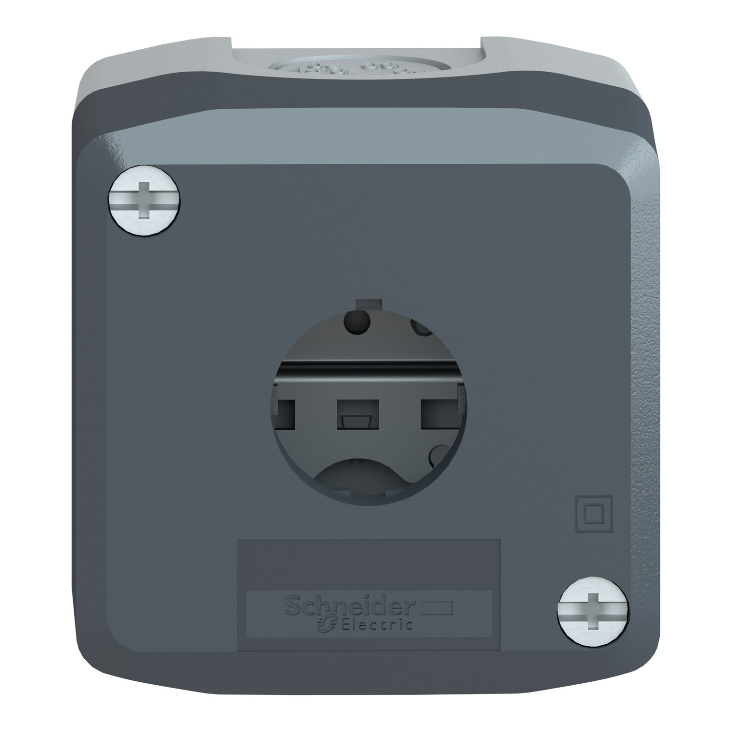 Schneider Electric 1-hole plastic control box