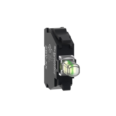 Schneider Electric LED light block for 22 mm head, white / universal LED, 230-240 V AC